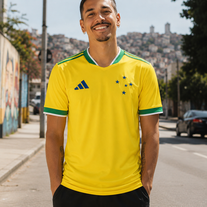 Camisa Cruzeiro x Brasil 2026/27 - Masculino