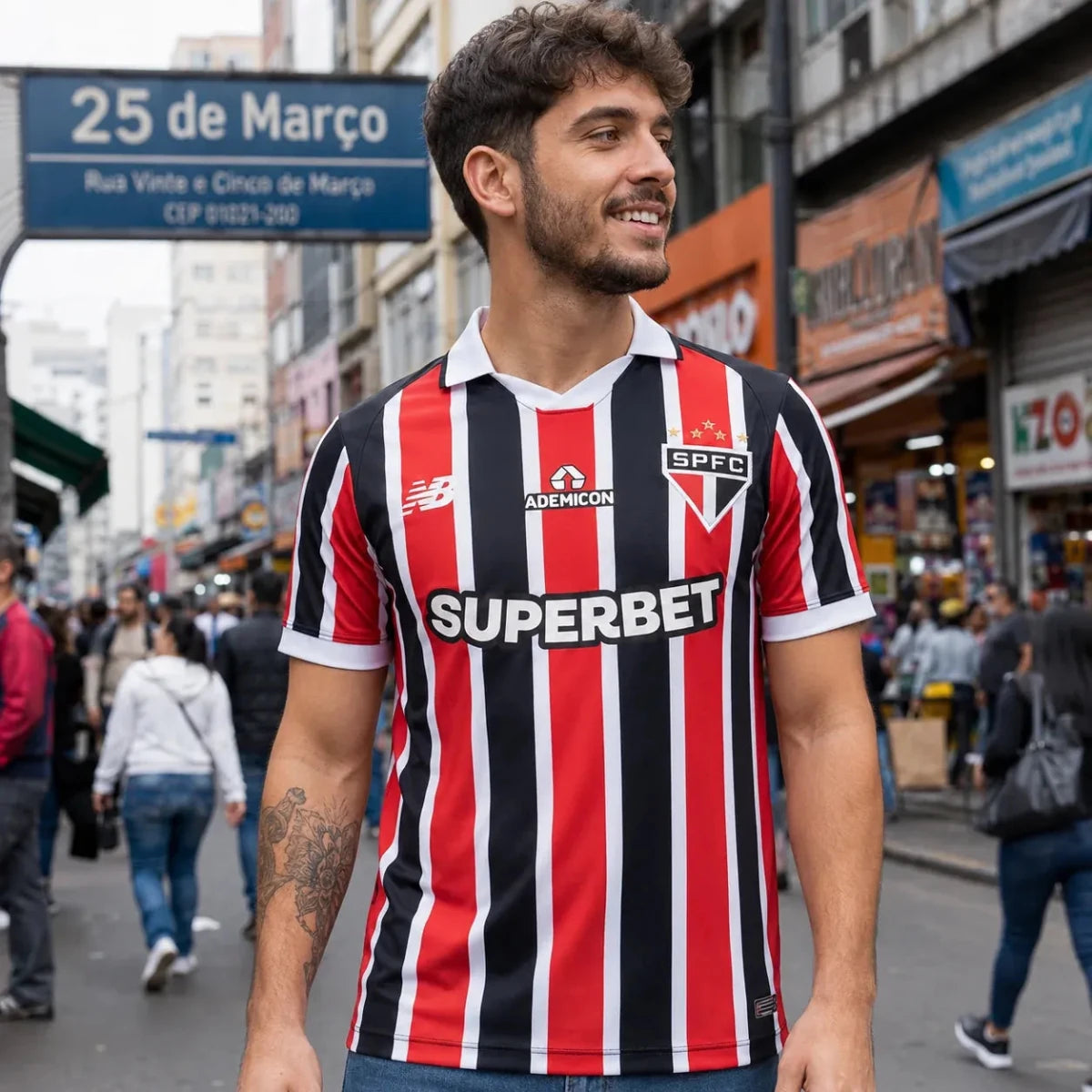 Camisa São Paulo Away 26/27 - Torcedor Masculino - 