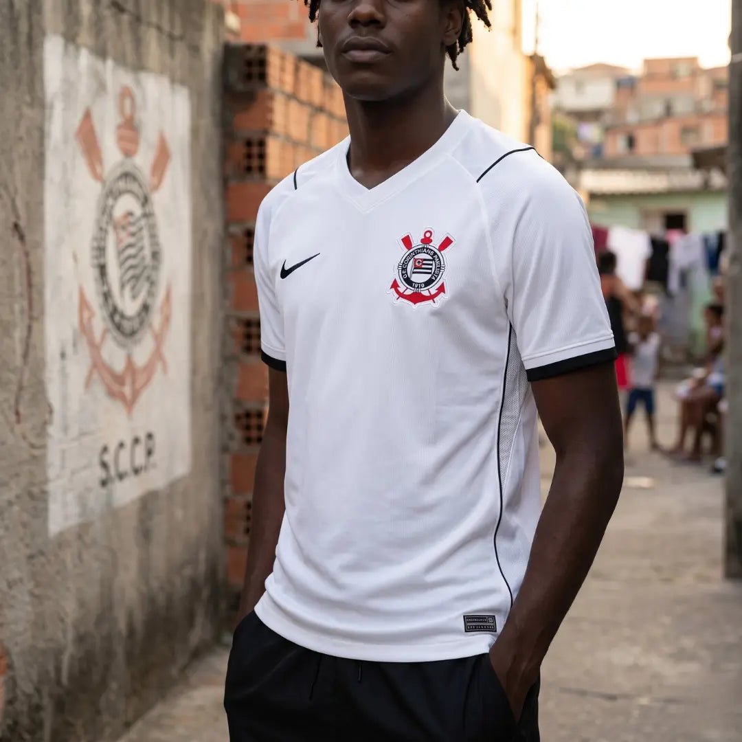 Camisa Corinthians Home 2026/27 - Torcedor Masculino - 